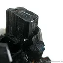 Manganbabingtonite With Prehnite and Quartz - image 2