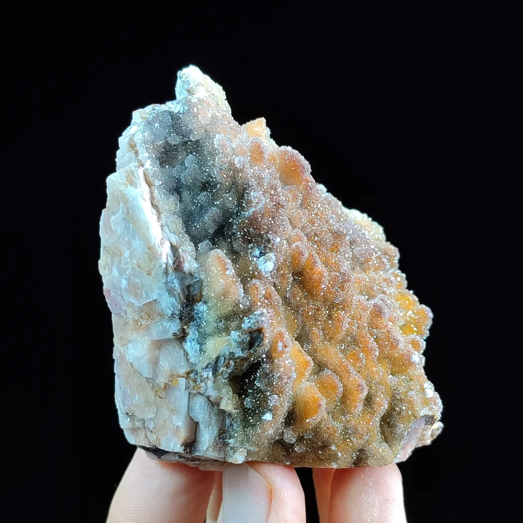 Manganèse with Quartz from Maroc, Région Drâa-Tafilalet, Taouz Caïdat - image 4