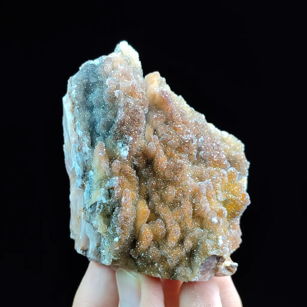 Manganèse with Quartz from Maroc, Région Drâa-Tafilalet, Taouz Caïdat image