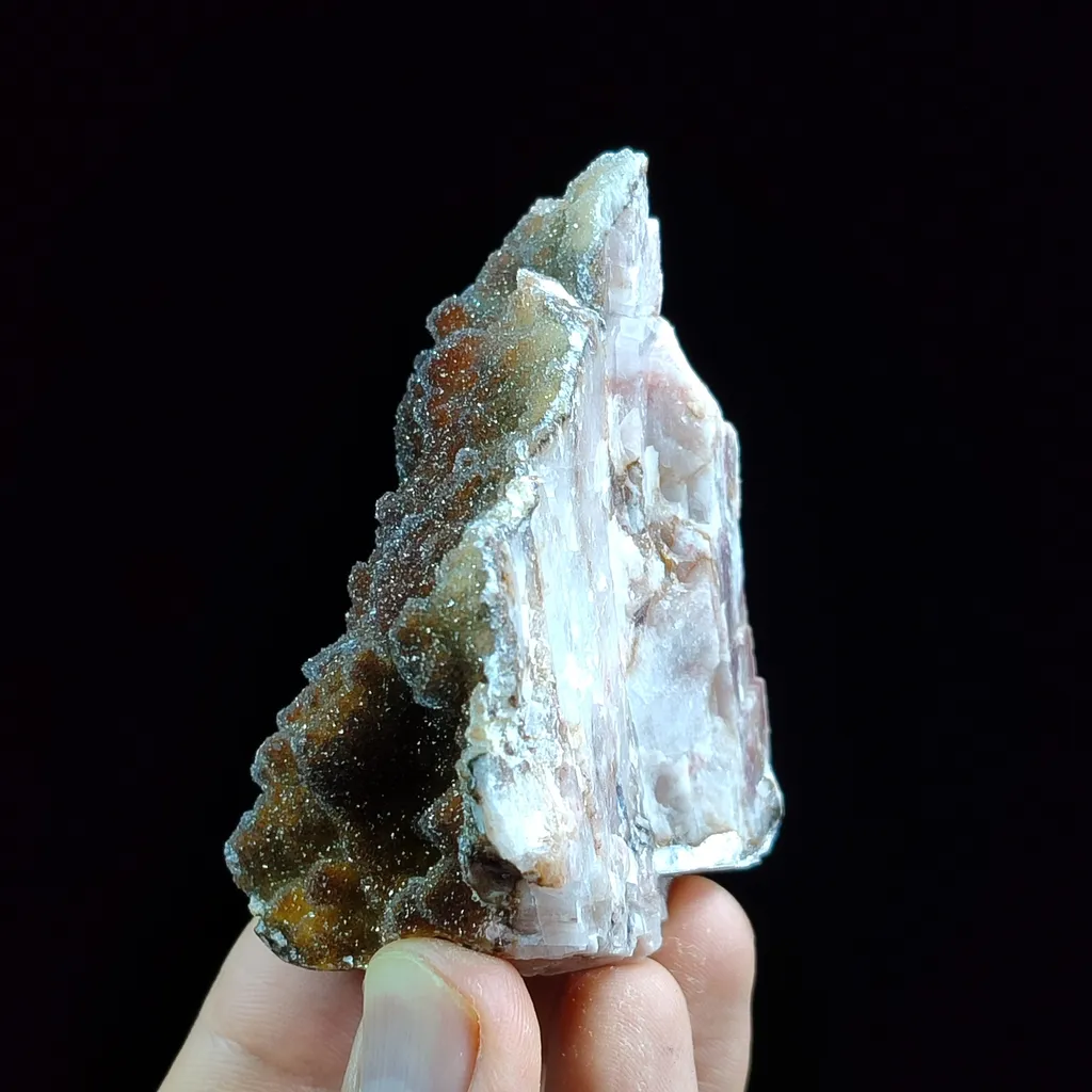 Manganèse with Quartz from Maroc, Région Drâa-Tafilalet, Taouz Caïdat - image 3