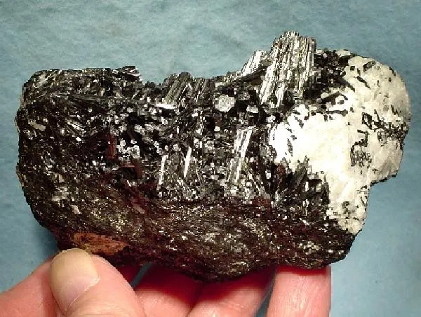 Manganite, Baryte image