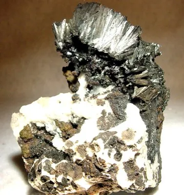 Manganite, Calcite image
