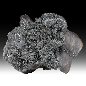 Manganite from Montreal Mine, Michigan, USA