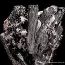 Manganite ps. Pyrolusite with Baryte - image 4
