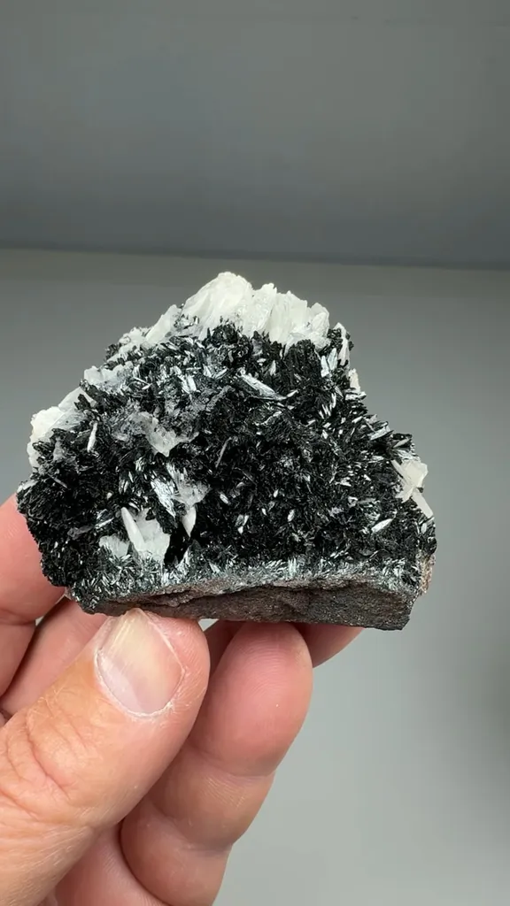 Manganite with Barite image