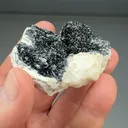 Manganite with Barite - image 1