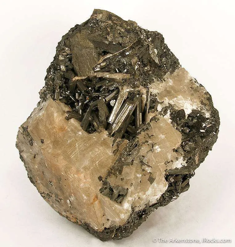Manganite With Calcite image