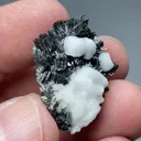 Manganite with Calcite - image 2