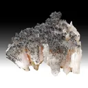 Manganite with Calcite - image 1