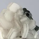 Manganoan Calcite on Sphalerite - image 2