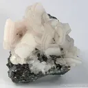 Manganoan Calcite on Sphalerite - image 1