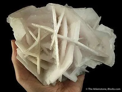 Manganoan Calcite (Rare Form!) image