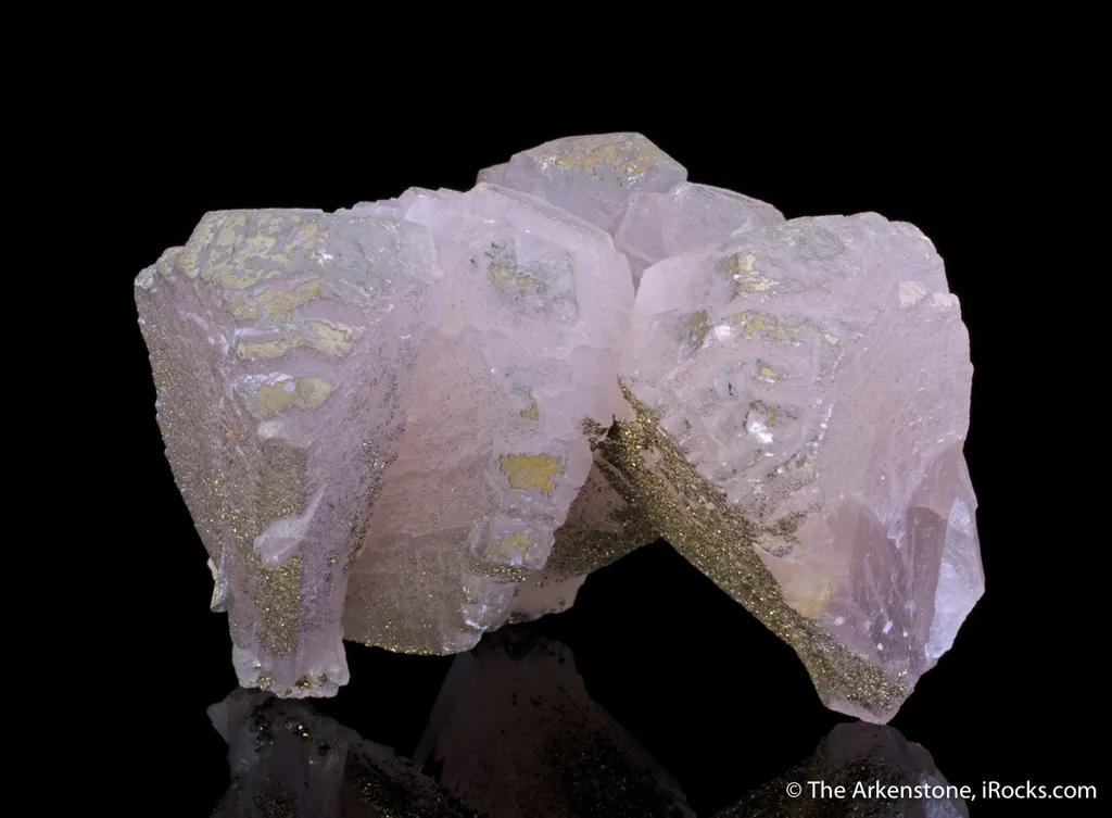 Manganoan Calcite with Pyrite - image 6