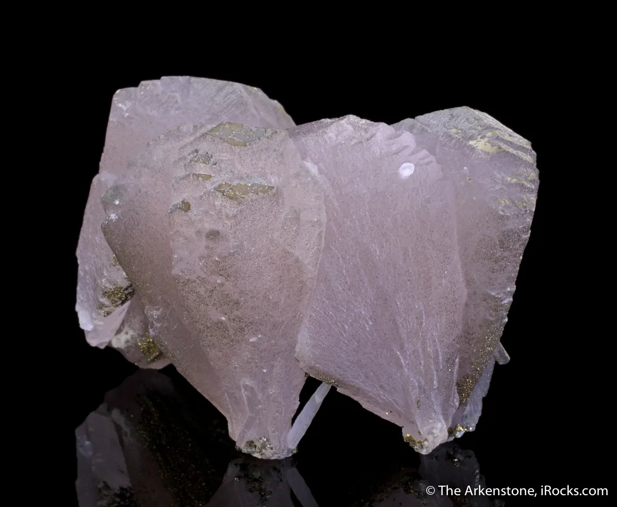 Manganoan Calcite with Pyrite - image 5