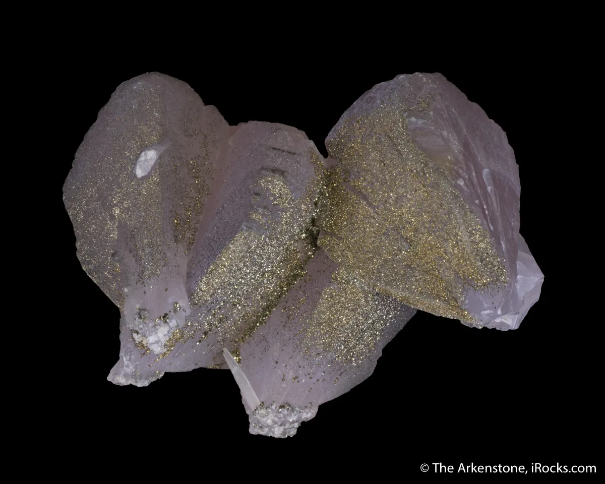 Manganoan Calcite with Pyrite - image 2