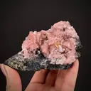 Manganoan Smithsonite with Wulfenite - image 1