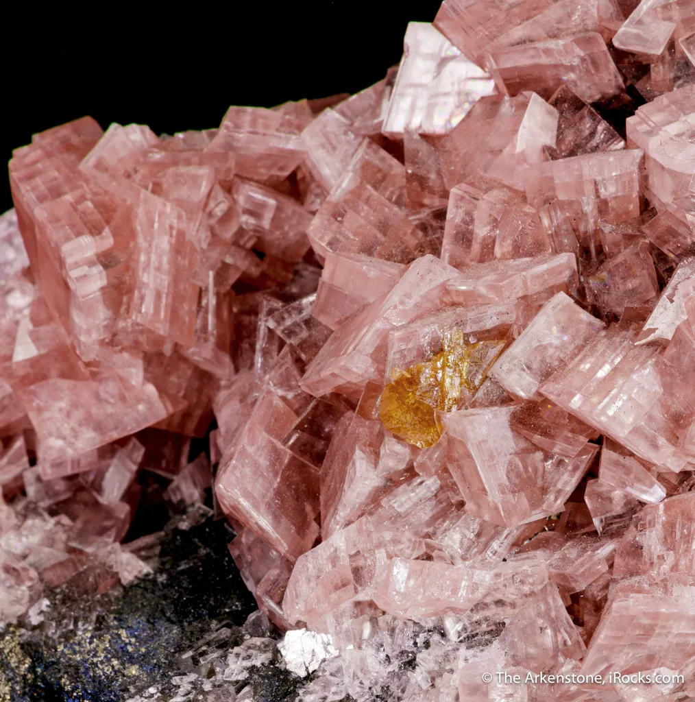 Manganoan Smithsonite with Wulfenite - image 4