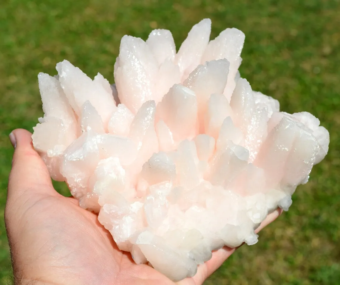 Manganocalcite 2110 grams - Septemvri Mine, Madan Municipality, Smolyan Province, Bulgaria - image 1