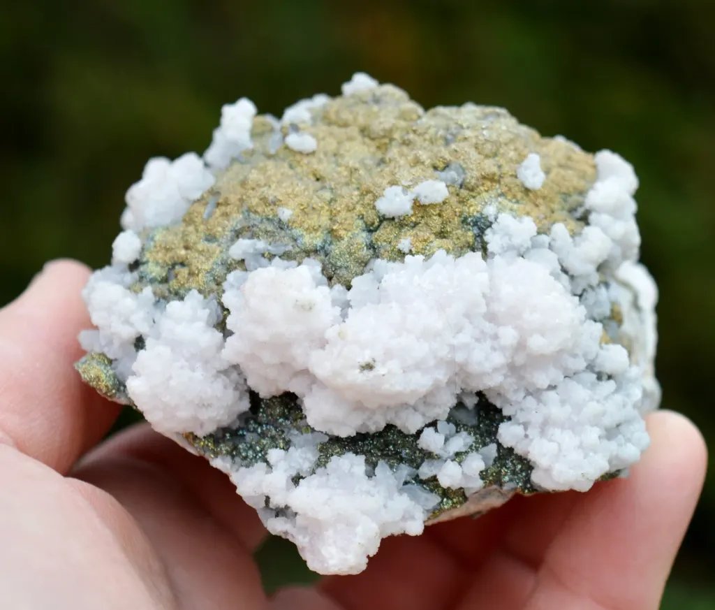 Manganocalcite & Pyrite Chalcopyrite 618 grams - Huarón mine, Pasco province, Pasco, Peru - image 3