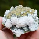 Manganocalcite & Pyrite Chalcopyrite 618 grams - Huarón mine, Pasco province, Pasco, Peru - image 3