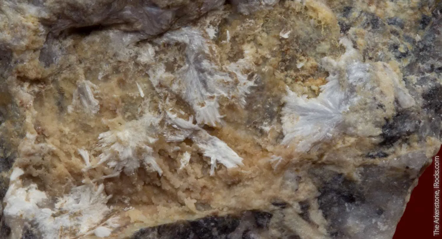 Manganohornesite (type locality) with Hausmannite and Dolomite - image 1