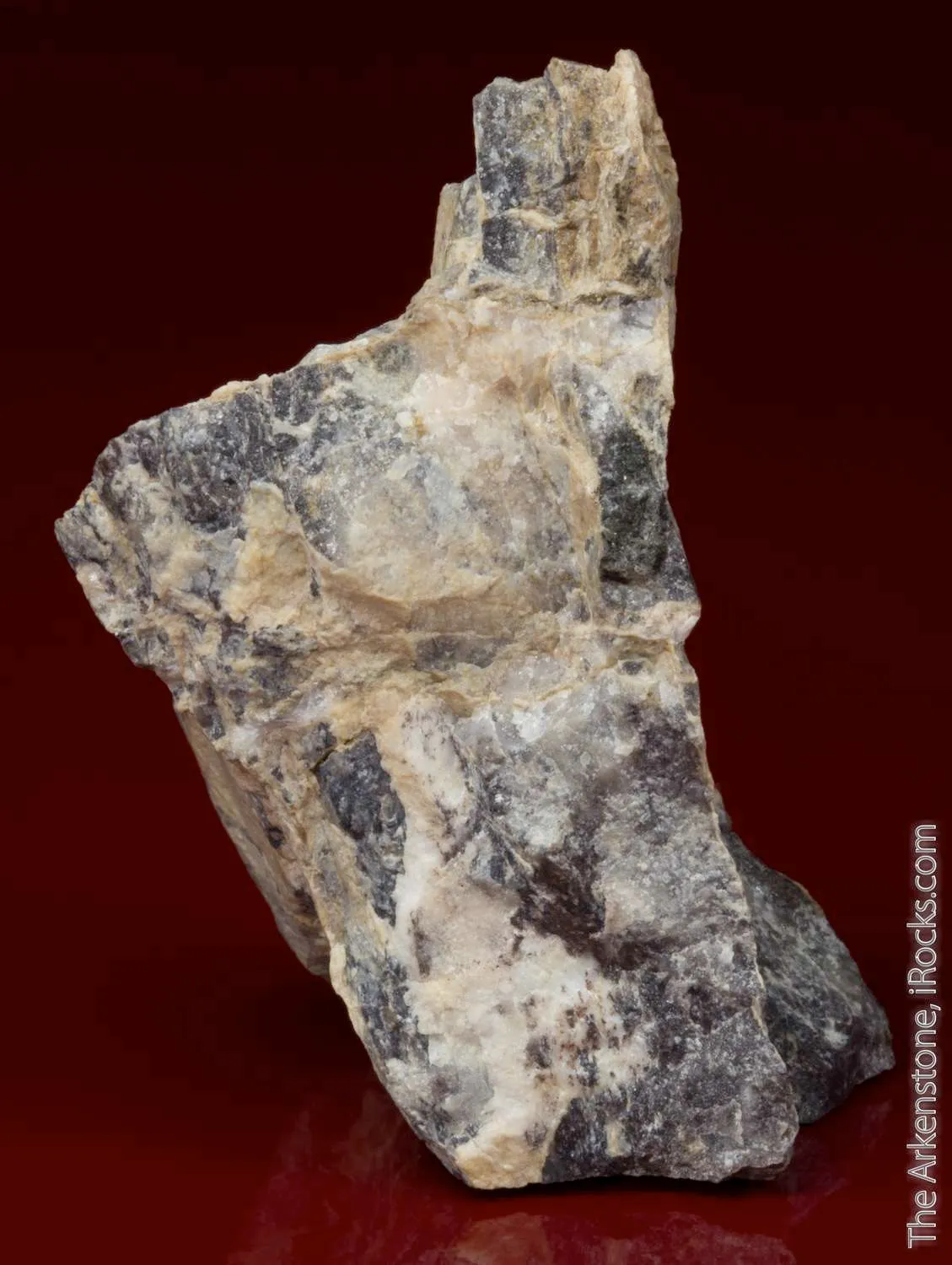 Manganohornesite (type locality) with Hausmannite and Dolomite - image 2