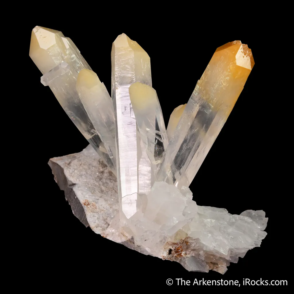 "Mango" Quartz included by Halloysite - image 4