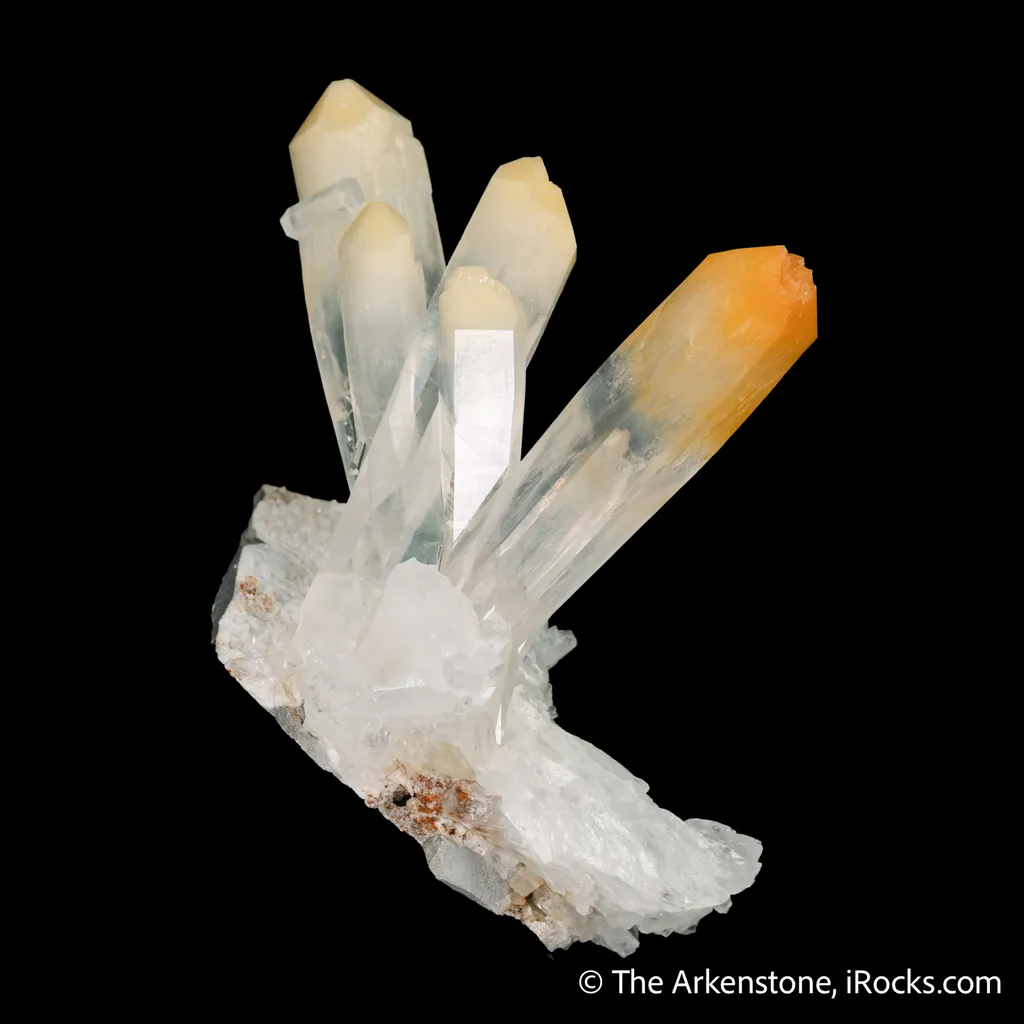 "Mango" Quartz included by Halloysite - image 6