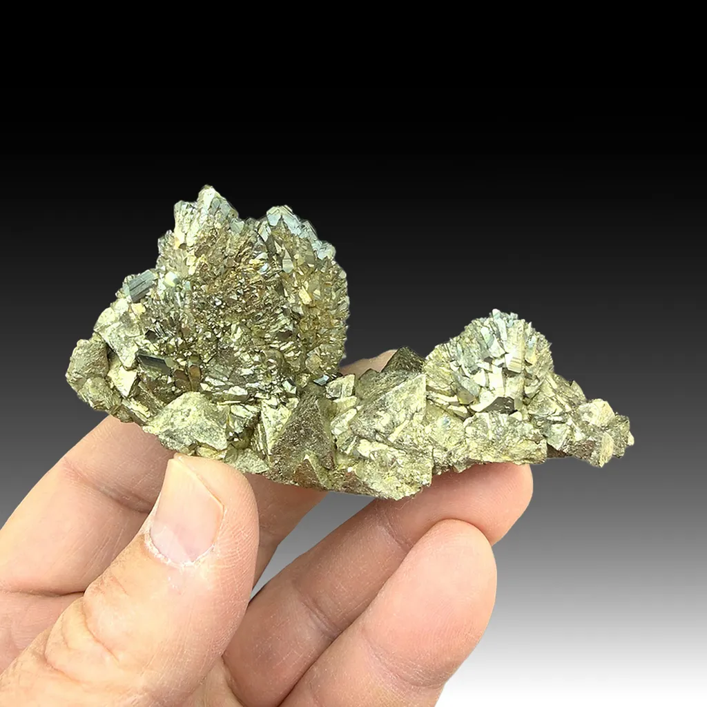 Marcasite epitaxial on Pyrite image