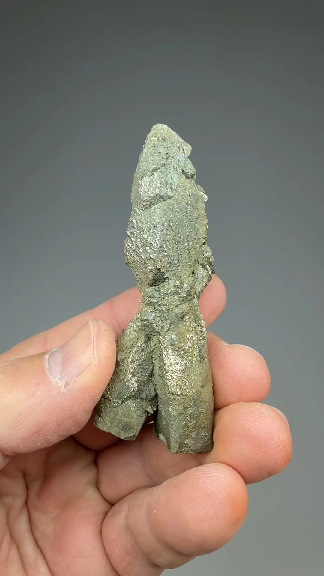 Marcasite epitaxial upon Pyrite - image 2