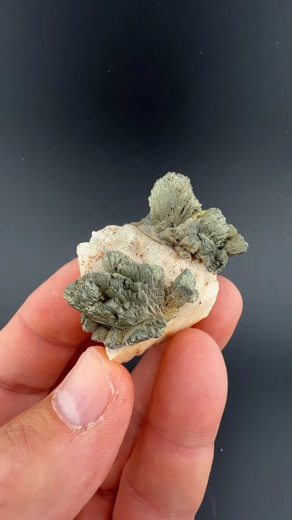 Marcasite on Calcite - image 1