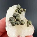 Marcasite on Calcite - image 1