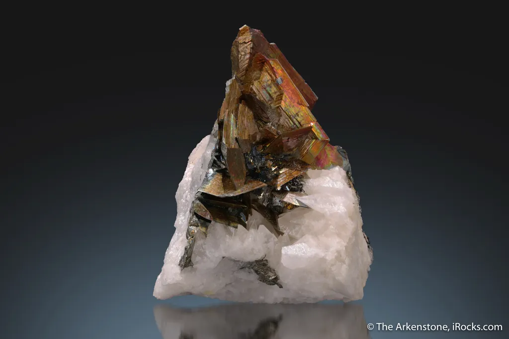 Marcasite on Calcite - image 2