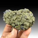 Marcasite on Galena with Sphalerite - image 1