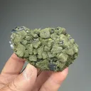 Marcasite on Galena with Sphalerite - image 2