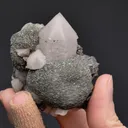 Marcasite on Quartz - image 2