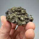 Marcasite, Pyrite on Sphalerite - image 1