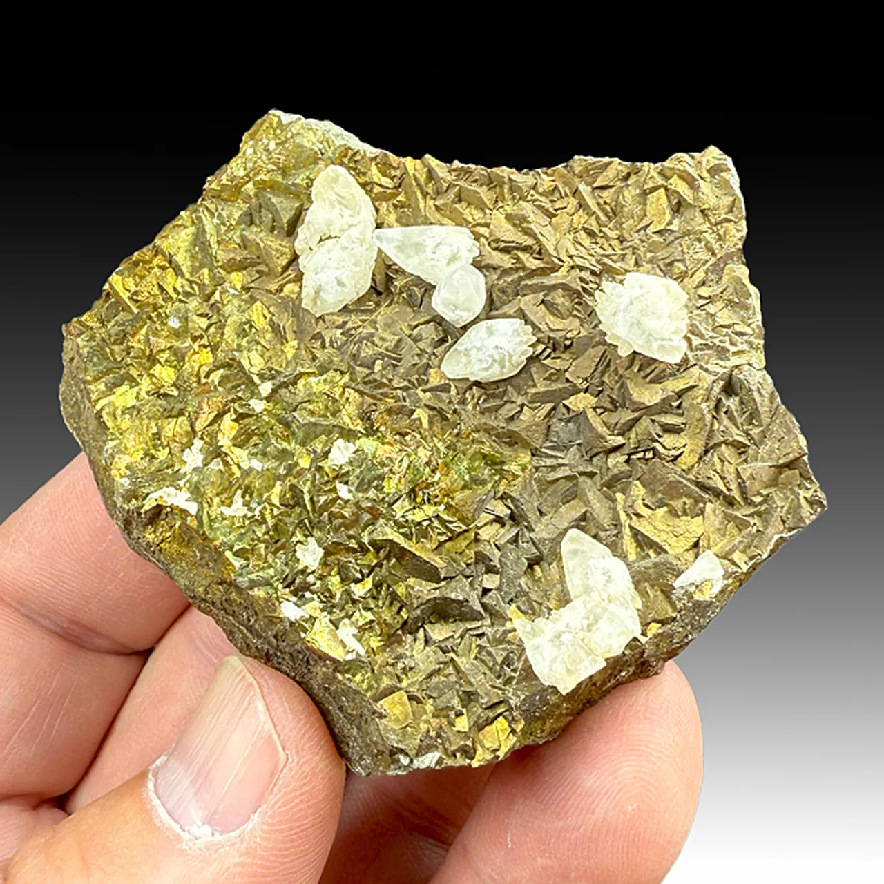 Marcasite with Calcite - image 1