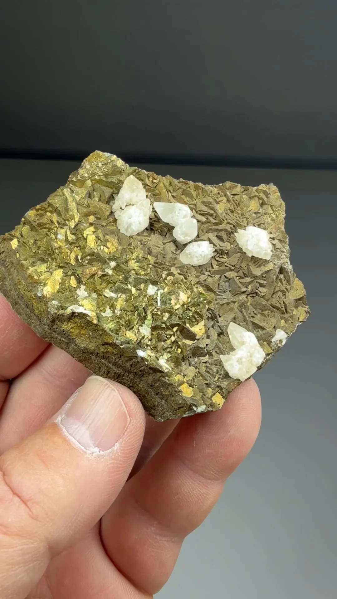 Marcasite with Calcite - image 2