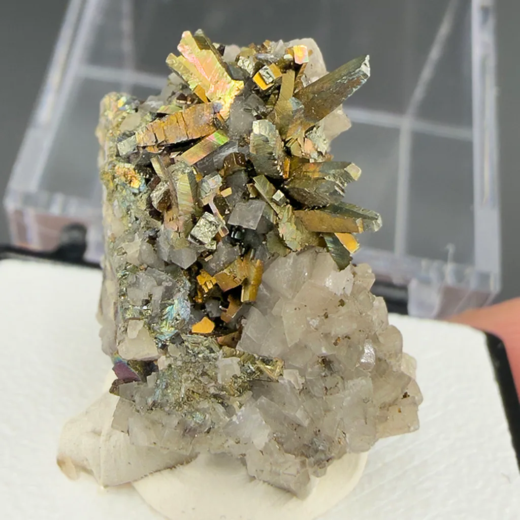 Marcasite with Dolomite image