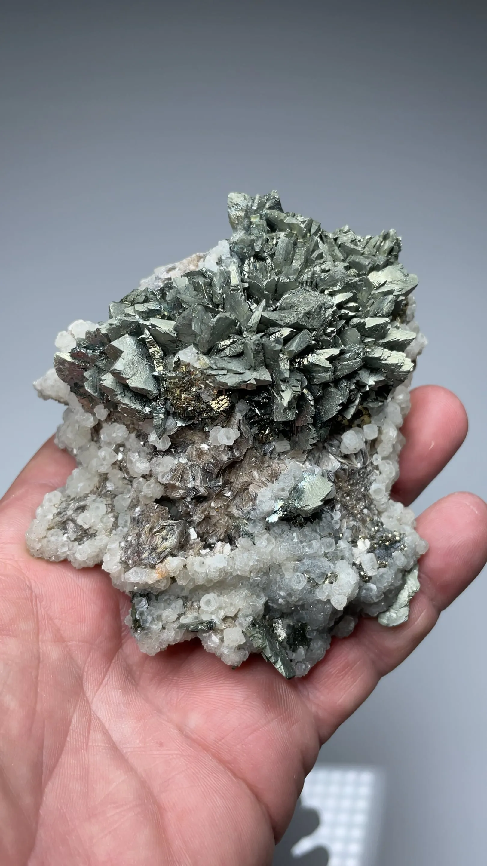 Marcasite with Muscovite, Dolomite - image 2