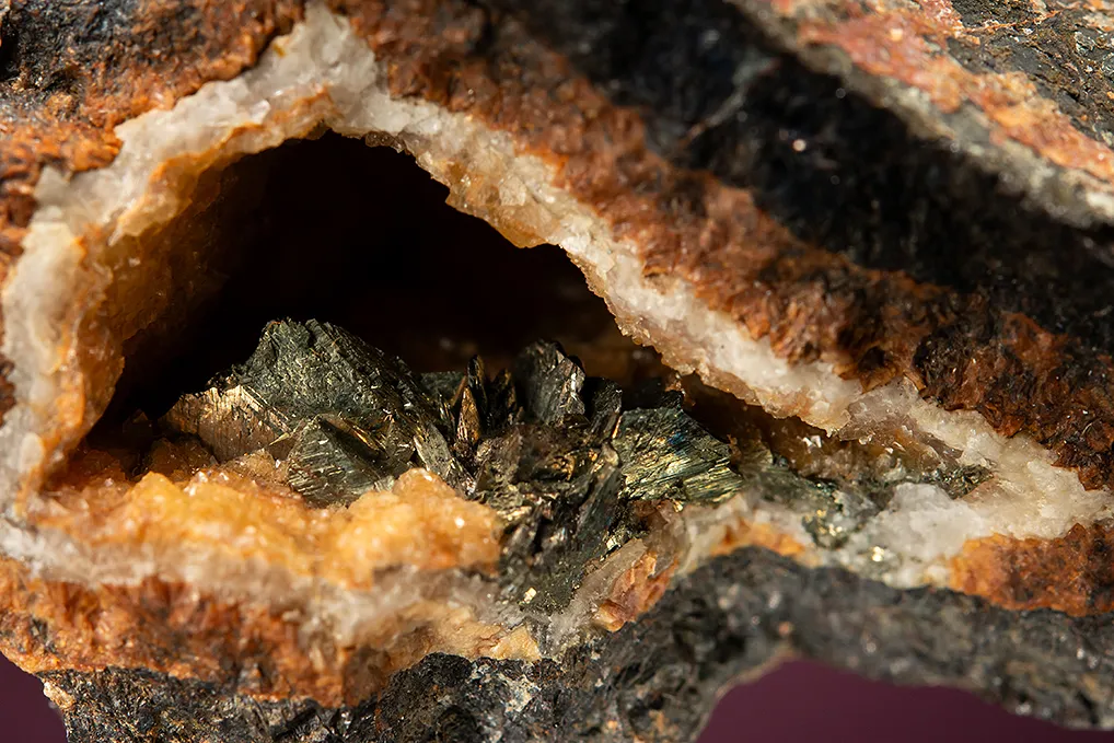 Marcasite with Sphalerite and Quartz - image 2