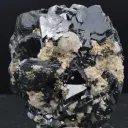 Marmatite pyrite quartz - 300 grams - Santa Eulalia, Mun. from Aquiles Serdan, Chihuahua, Mexico - image 3