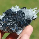 Marmatite & Quartz 204 grams - Huanzala Mine, Huanzala, Huallanca District, Ancash, Peru - image 4