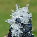Marmatite & Quartz 204 grams - Huanzala Mine, Huanzala, Huallanca District, Ancash, Peru - image 3