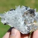 Marmatite & Quartz 204 grams - Huanzala Mine, Huanzala, Huallanca District, Ancash, Peru - image 6