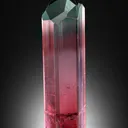 Maroon/Peach tourmaline gem - image 2