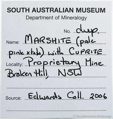 Marshite With Cuprite - image 2