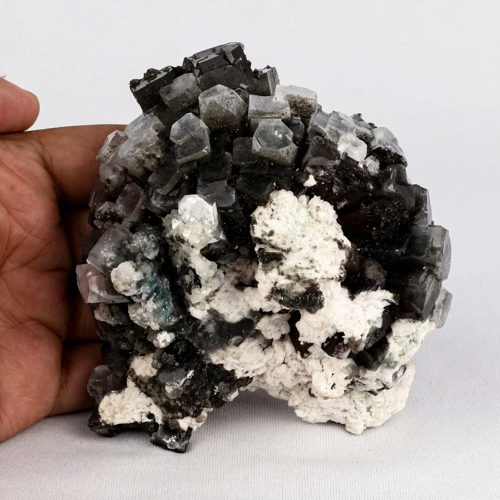 Marshy Apophyllite Natural Mineral Specimen - image 5