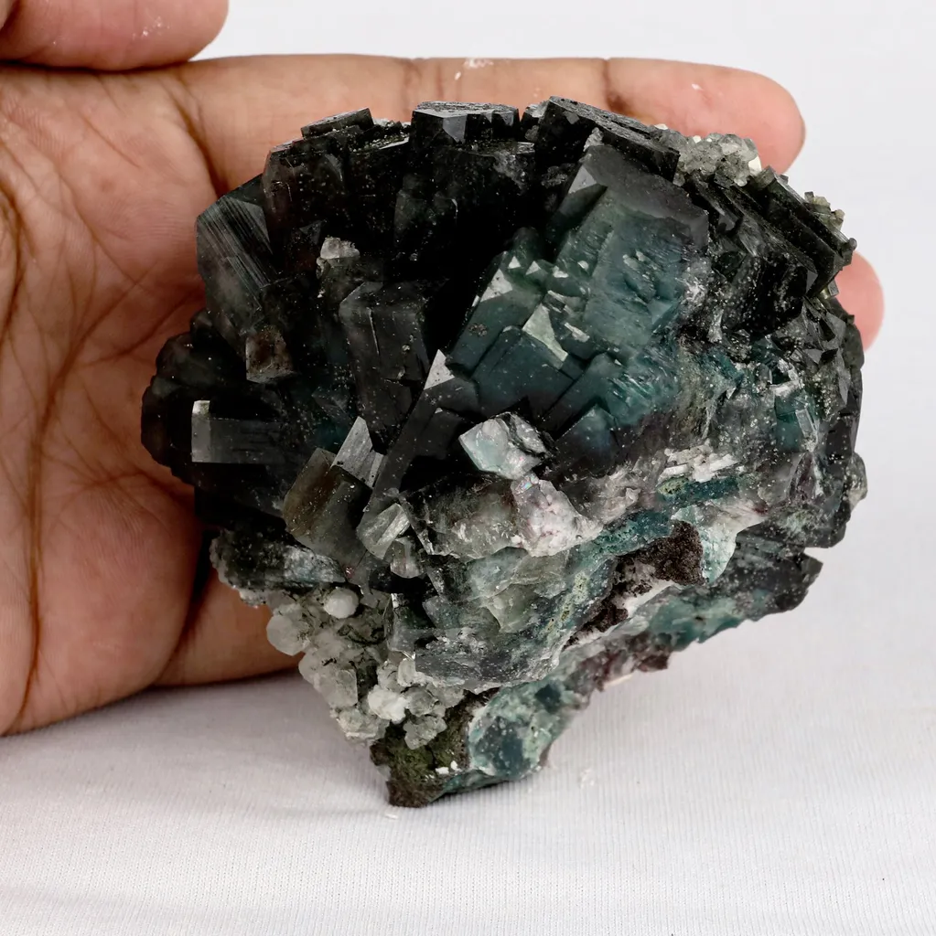 Marshy Apophyllite Natural Mineral Specimen - image 5